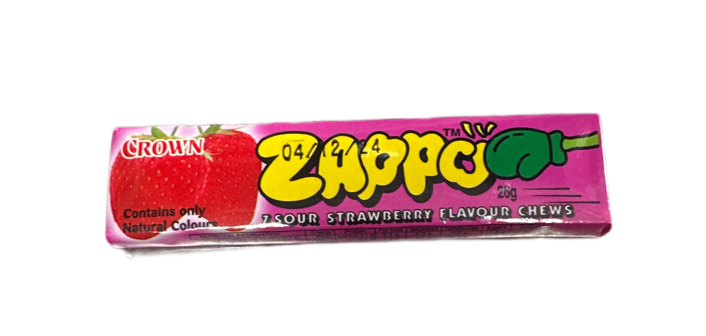 Zappo 7 different Sour Flavours