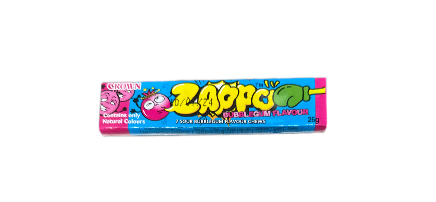 Zappo 7 different Sour Flavours