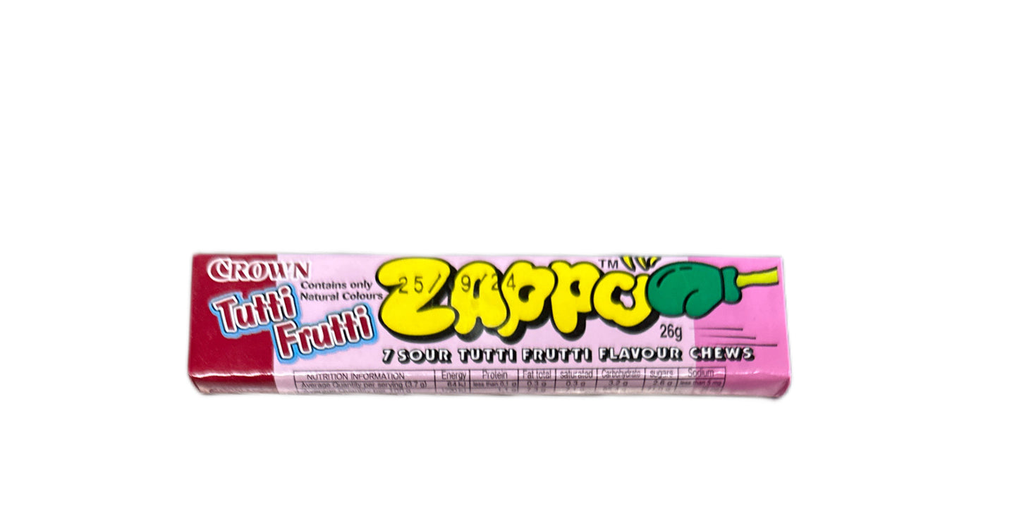 Zappo 7 different Sour Flavours