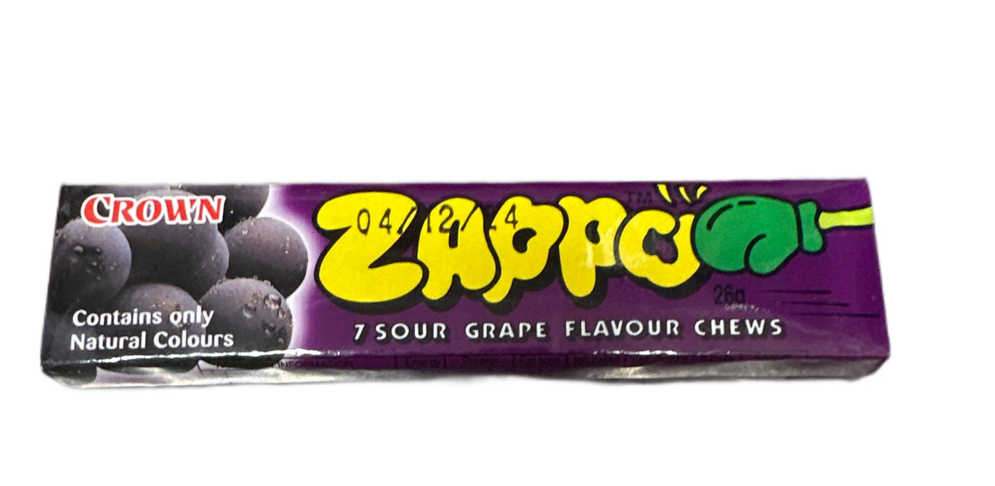 Zappo 7 different Sour Flavours