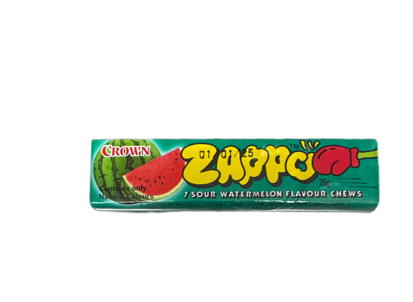 Zappo 7 different Sour Flavours