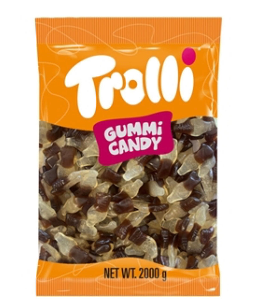 Trolli Gummy Oiled Cola Bottles  160g to 2kg