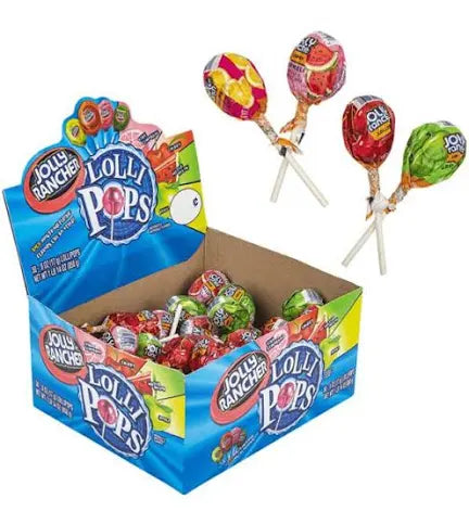 Jolly rancher lolly pop 4 different flavours