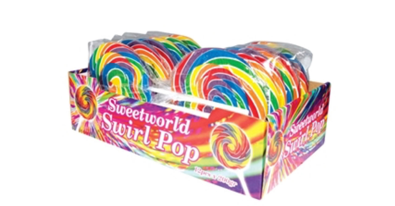 Sweet world swirl pop 200g