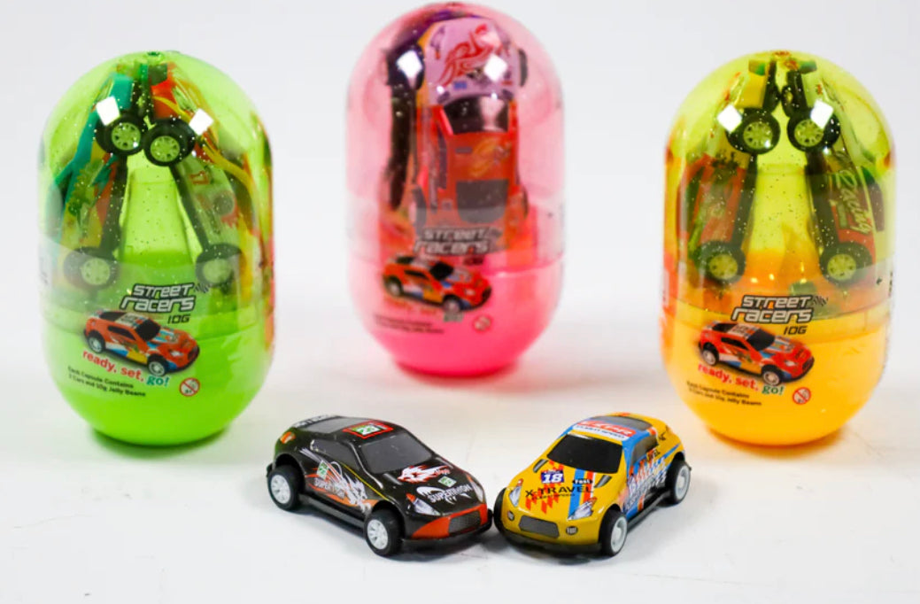 Street Racers 2 cars and candy 10g