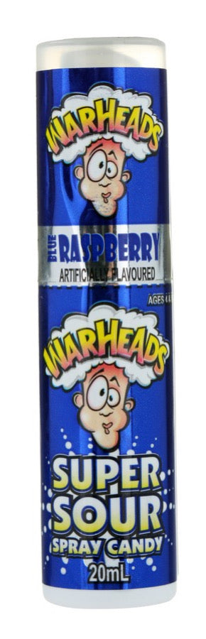 Warhead sour spray 3 flavours 20ml