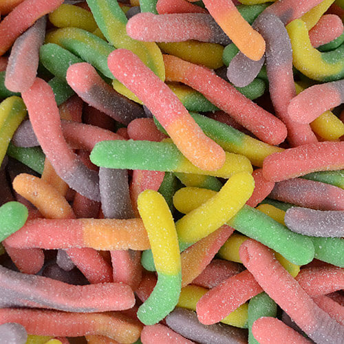 Lolliland Gluten Free Sour Worms 1kg