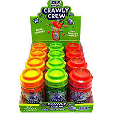 Crunchy crawly crew tart, Candy