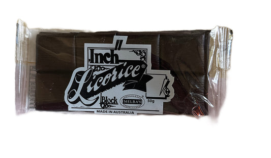 Inch licorice Block Australia Made