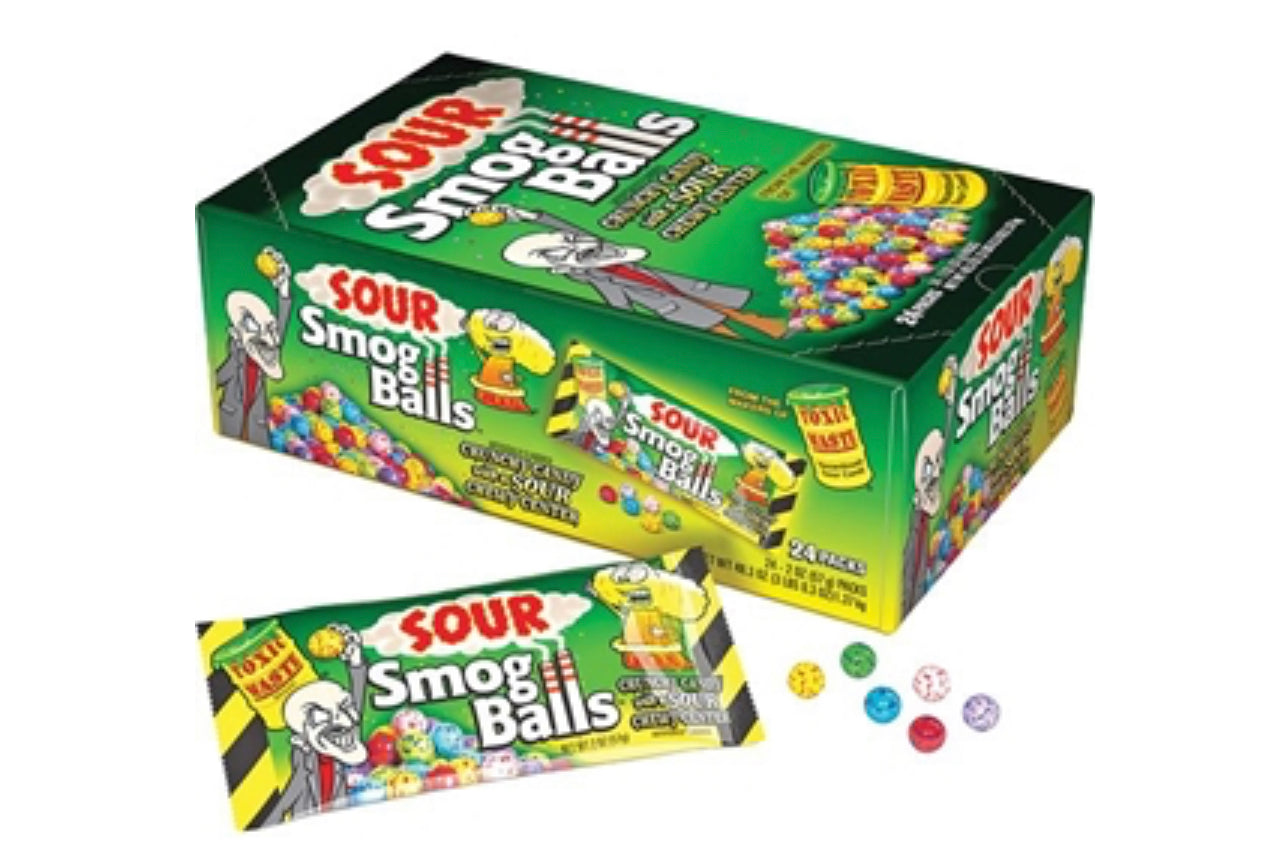 Sour Smog Balls Toxic Waste