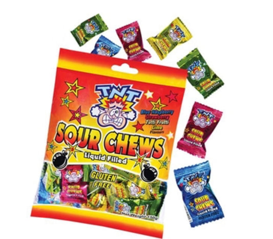 TNT Sour Chews 120g to 1kg