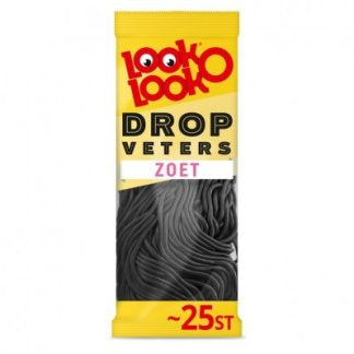 Look-O-Look – Dutch Drop Veters (Licorice Strings) 125g