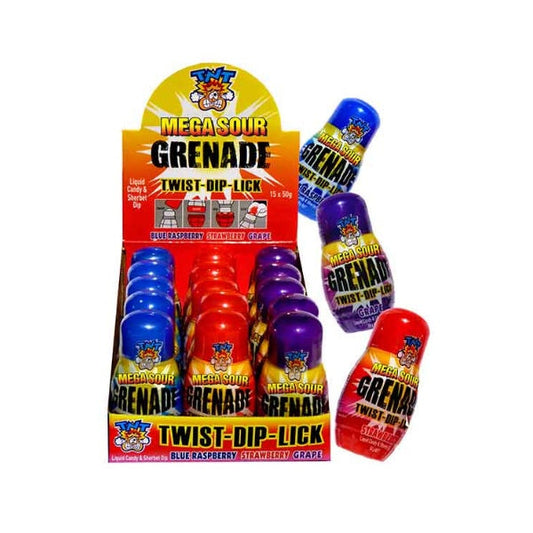 New tnt mega sour Grenade