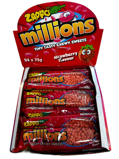 Zappo Millions 75g Three Flavours