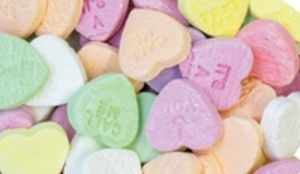 Conversation hearts 140g to 2kg