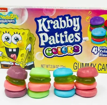 Krabby Patties 72g gummy candy