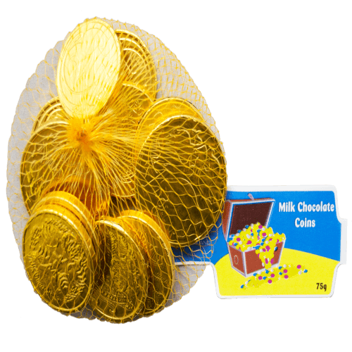 Milk Chocolate Gold Coins 75g