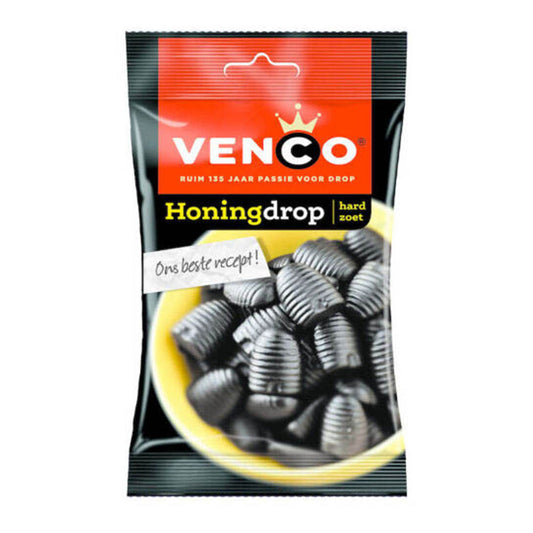 Venco Honing Drop / Dutch Honey Licorice 168g