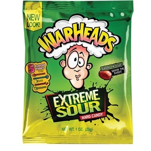 Warhead 28g extreme sour candy