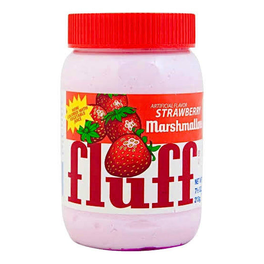 USA Fluff Marshmallow Strawberry Spread 213g