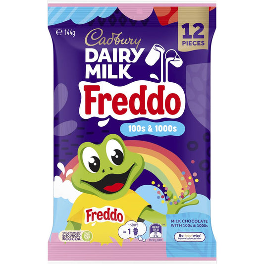 Dairy milk freddo 100s &1000s limited time only