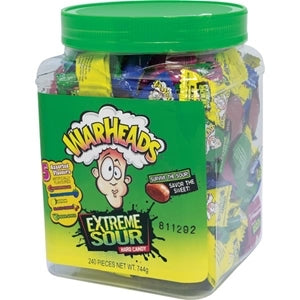 Warhead extreme Sour Hard Candy 1 pack to 200 pack