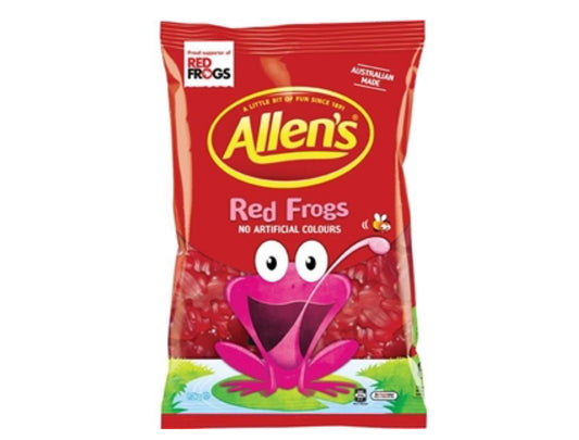 Allens Red Frogs  150g to 1.3kg