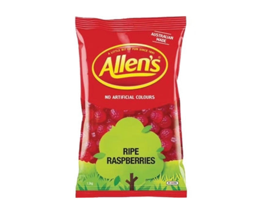 Allens Ripe Raspberry  160g to 1.3kg