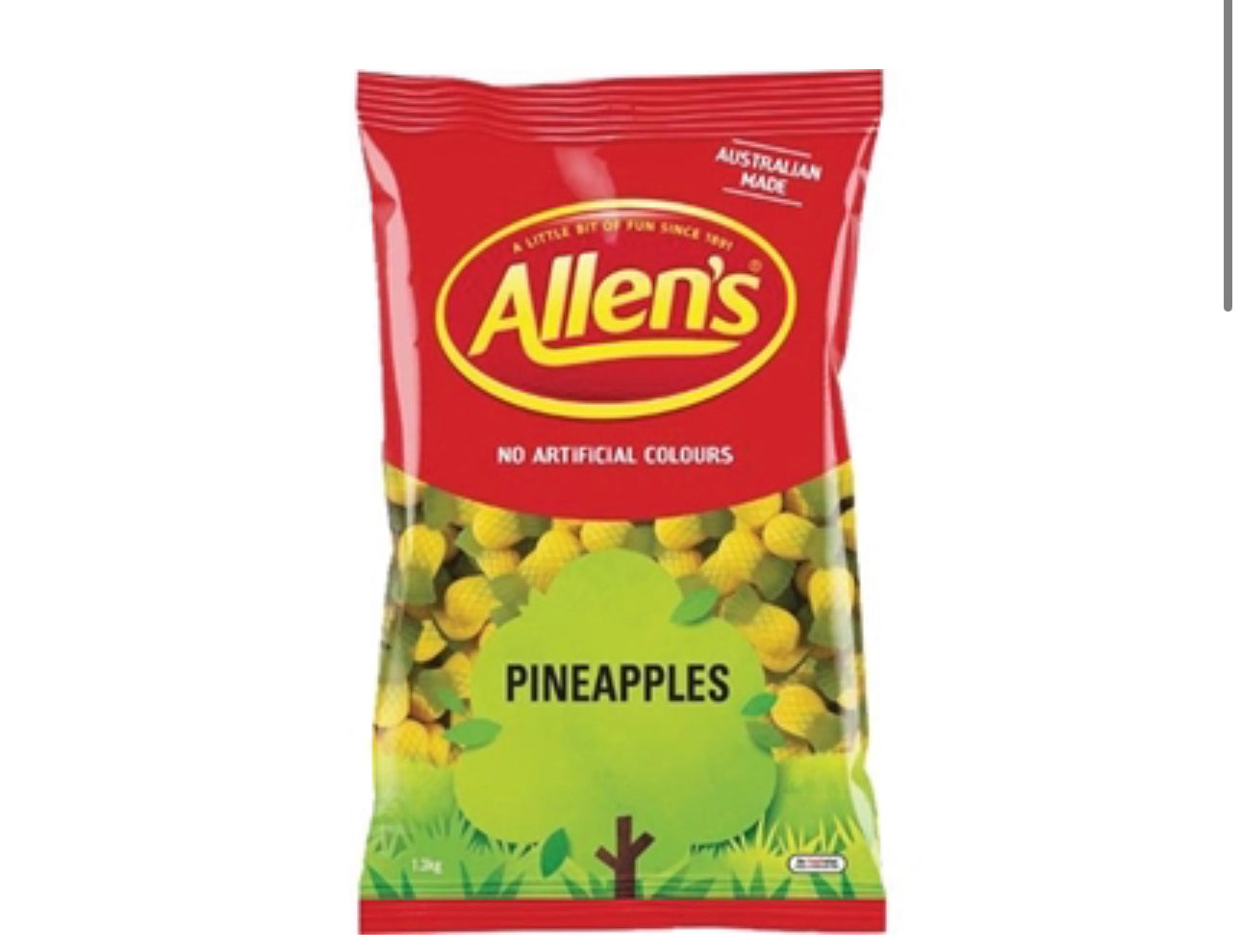 Allens Pineapples 160g to 1.3kg