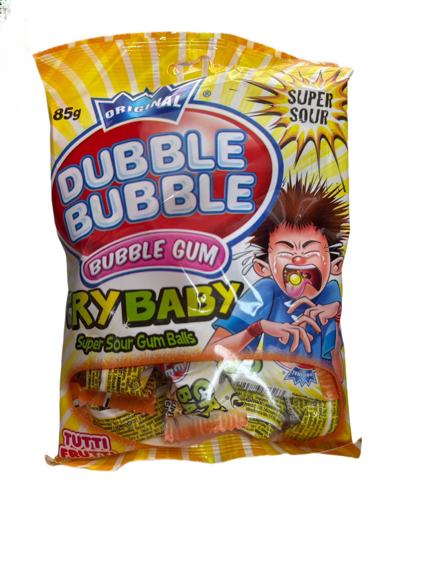 USA dubble Bubble Metorite Gum 85g