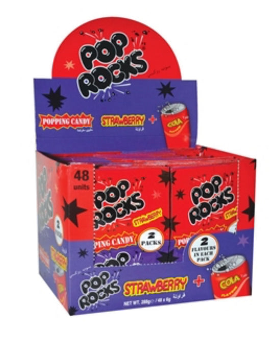 Pop Rocks cola+strawberry 2pack