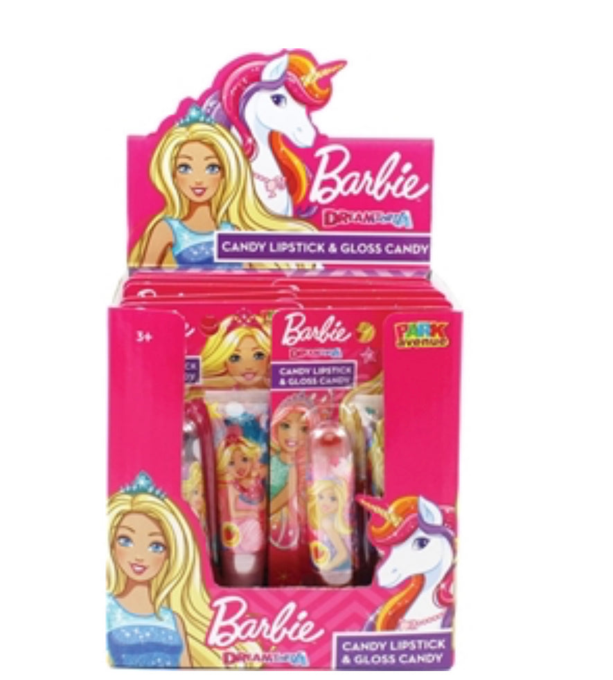 Barbie Candy Lip Gloss + candy lip stick 25g