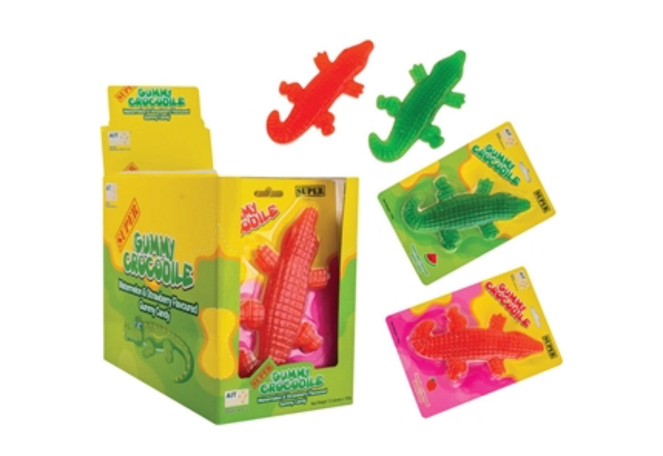 Mega Gummy Crocodile 150g