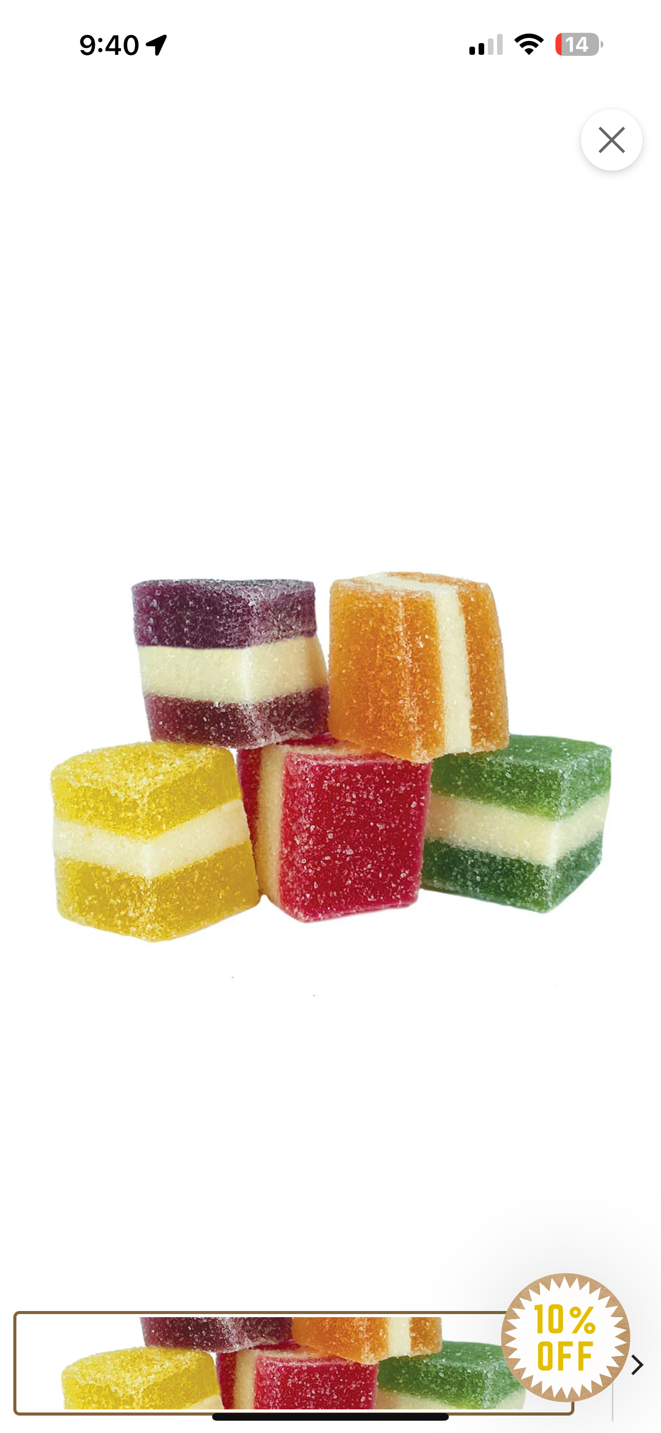 Kelly Soft Fruit Jellies 240g