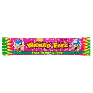 Wicked Fizz Chew Bar 6 Great Flavours