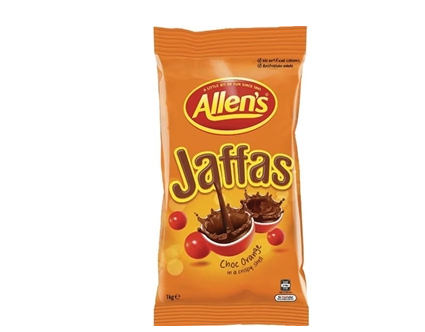 Allen's Jaffas 120g to 1kg