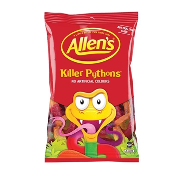 Allens Killer Pythons 120g to 1kg